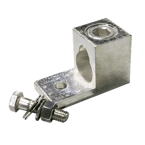 L shaped solderless connectors