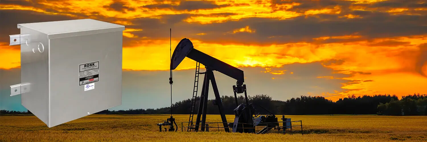 Operating Three Phase Oil Well Motors from Single Phase Current