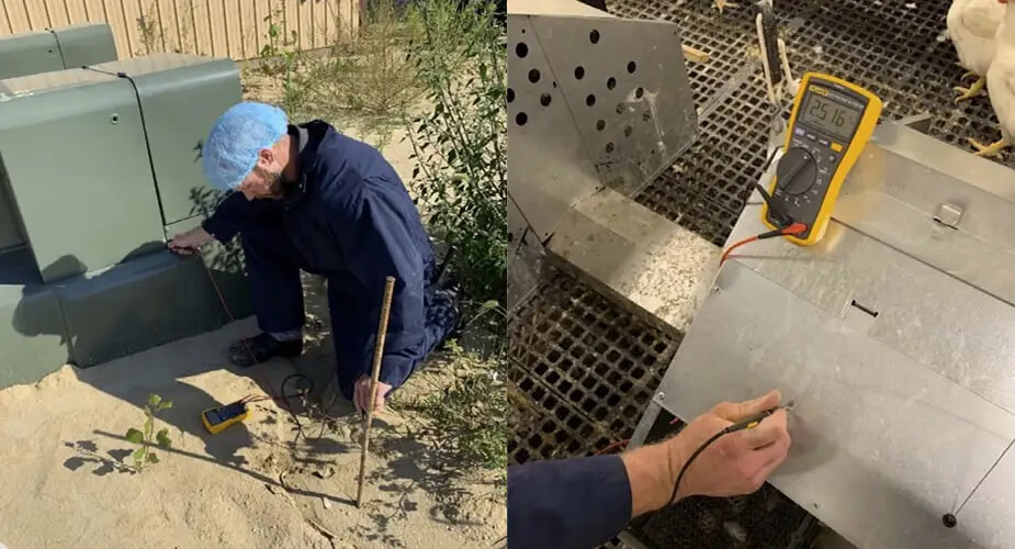 Checking for stray voltage